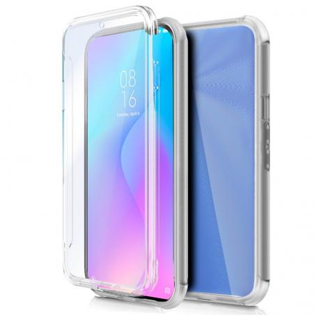 Funda COOL Silicona 3D para Xiaomi Redmi 9T (Transparente Frontal + Trasera) - Imagen 1