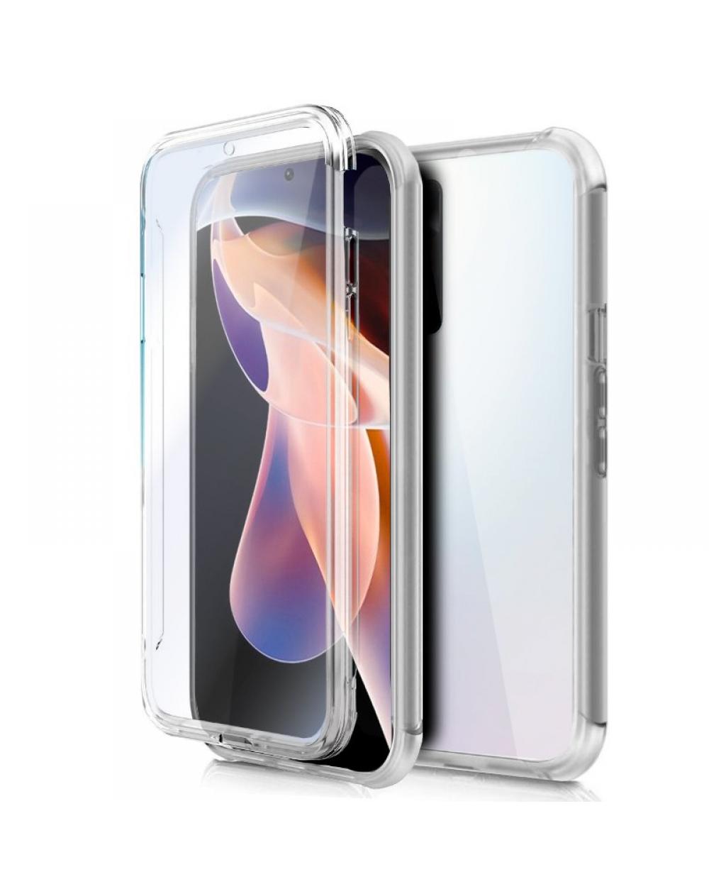 Funda COOL Silicona 3D para Xiaomi Redmi Note 11 Pro / Note 11 Pro 5G (Transparente Frontal + Trasera) - Imagen 1