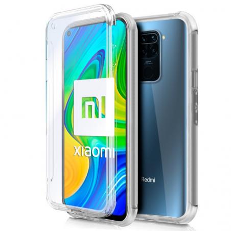 Funda COOL Silicona 3D para Xiaomi Redmi Note 9 (Transparente Frontal + Trasera) - Imagen 1