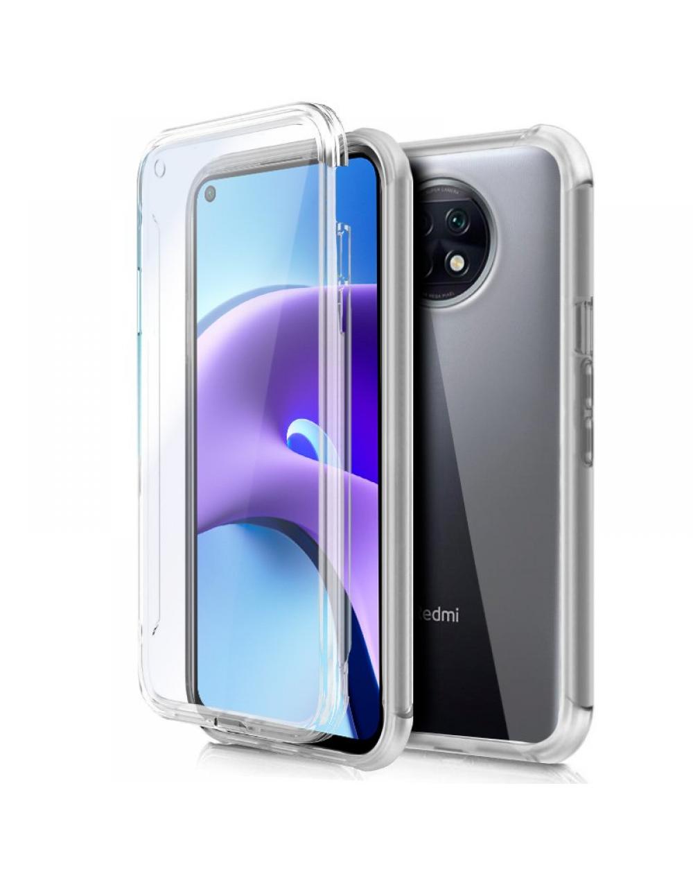 Funda COOL Silicona 3D para Xiaomi Redmi Note 9T (Transparente Frontal + Trasera) - Imagen 1