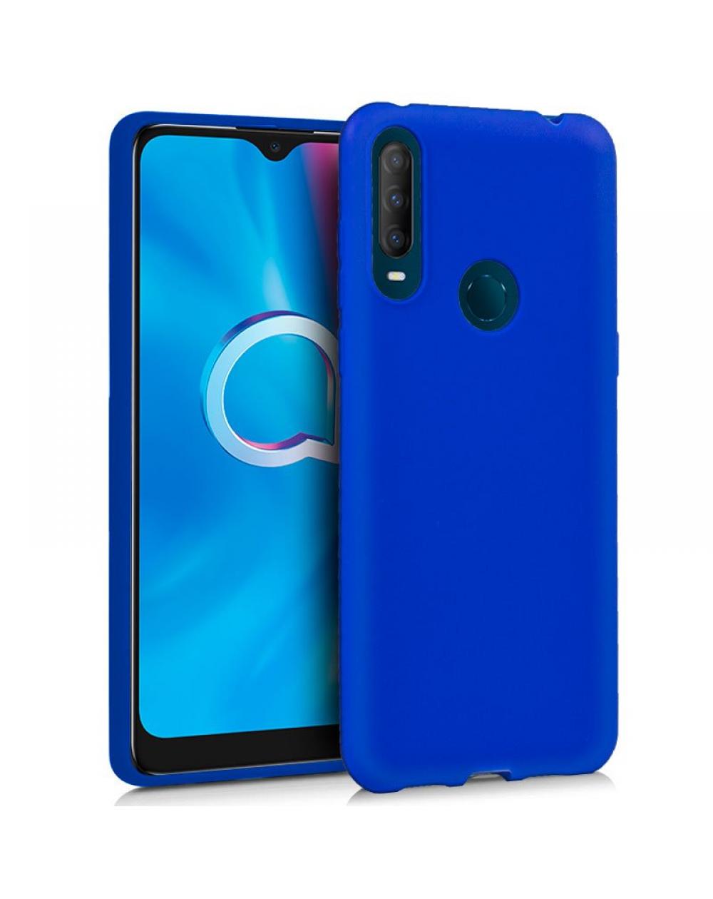 Funda COOL Silicona para Alcatel 1S (2020) / Alcatel 3L (2020) Azul - Imagen 1