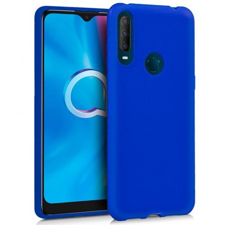 Funda COOL Silicona para Alcatel 1S (2020) / Alcatel 3L (2020) Azul - Imagen 1