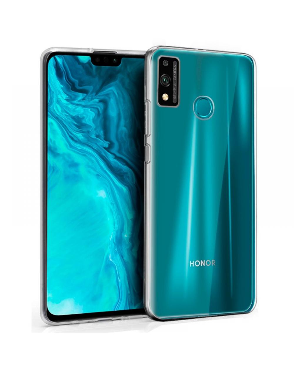 Funda COOL Silicona para Huawei Honor 9X Lite (Transparente) - Imagen 1