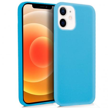 Funda COOL Silicona para iPhone 12 mini (Celeste) - Imagen 1