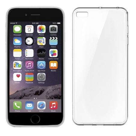 Funda COOL Silicona para iPhone 6 Plus / 6s Plus (Transparente) - Imagen 1