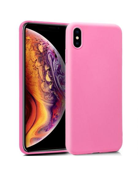 Funda COOL Silicona para iPhone XS Max (Rosa) - Imagen 1