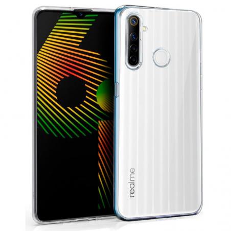 Funda COOL Silicona para Realme 6i (Transparente) - Imagen 1