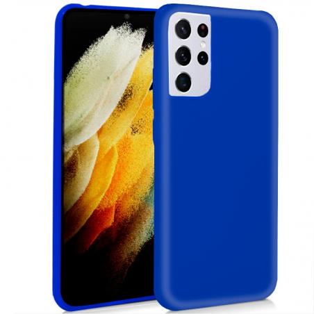 Funda COOL Silicona para Samsung G998 Galaxy S21 Ultra (Azul) - Imagen 1