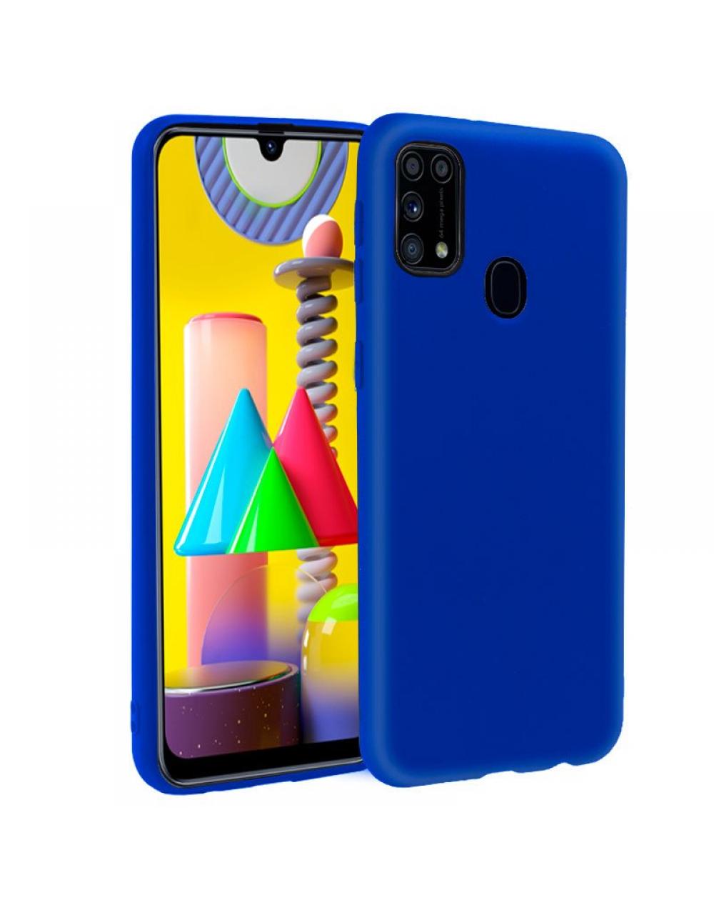 Funda COOL Silicona para Samsung M315 Galaxy M31 (Azul) - Imagen 1