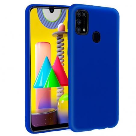 Funda COOL Silicona para Samsung M315 Galaxy M31 (Azul) - Imagen 1