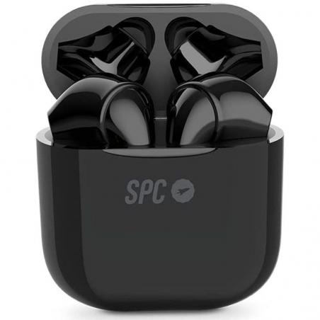 Auriculares Bluetooth SPC Zion Pro con estuche de carga/ Autonomía 3.5h/ Negro - Imagen 2