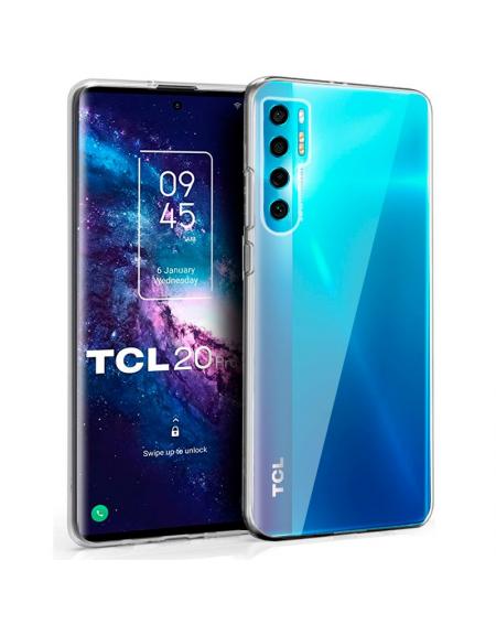 Funda COOL Silicona para TCL 20 Pro 5G (Transparente) - Imagen 1