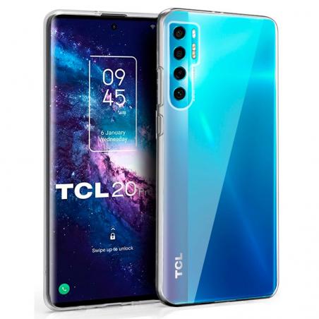 Funda COOL Silicona para TCL 20 Pro 5G (Transparente) - Imagen 1