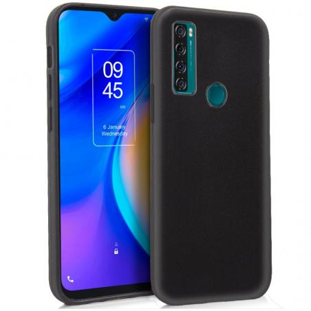 Funda COOL Silicona para TCL 20 SE (Negro) - Imagen 1