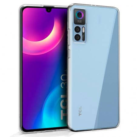 Funda COOL Silicona para TCL 30 Plus / 30 / 30 5G (Transparente) - Imagen 1