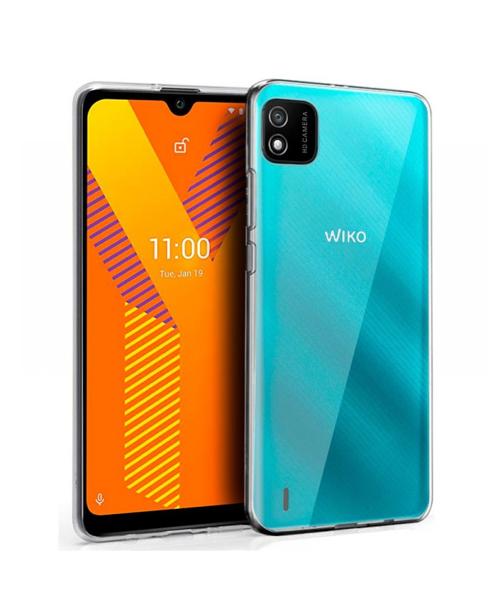 Funda COOL Silicona para Wiko Y62 (Transparente) - Imagen 1