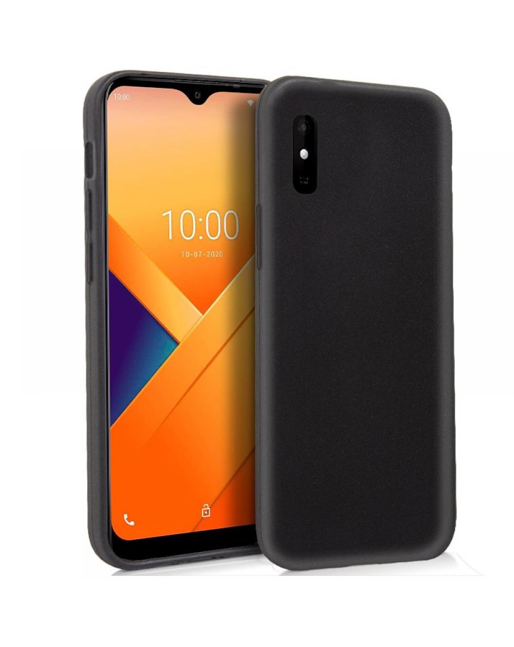 Funda COOL Silicona para Wiko Y81 (Negro) - Imagen 1