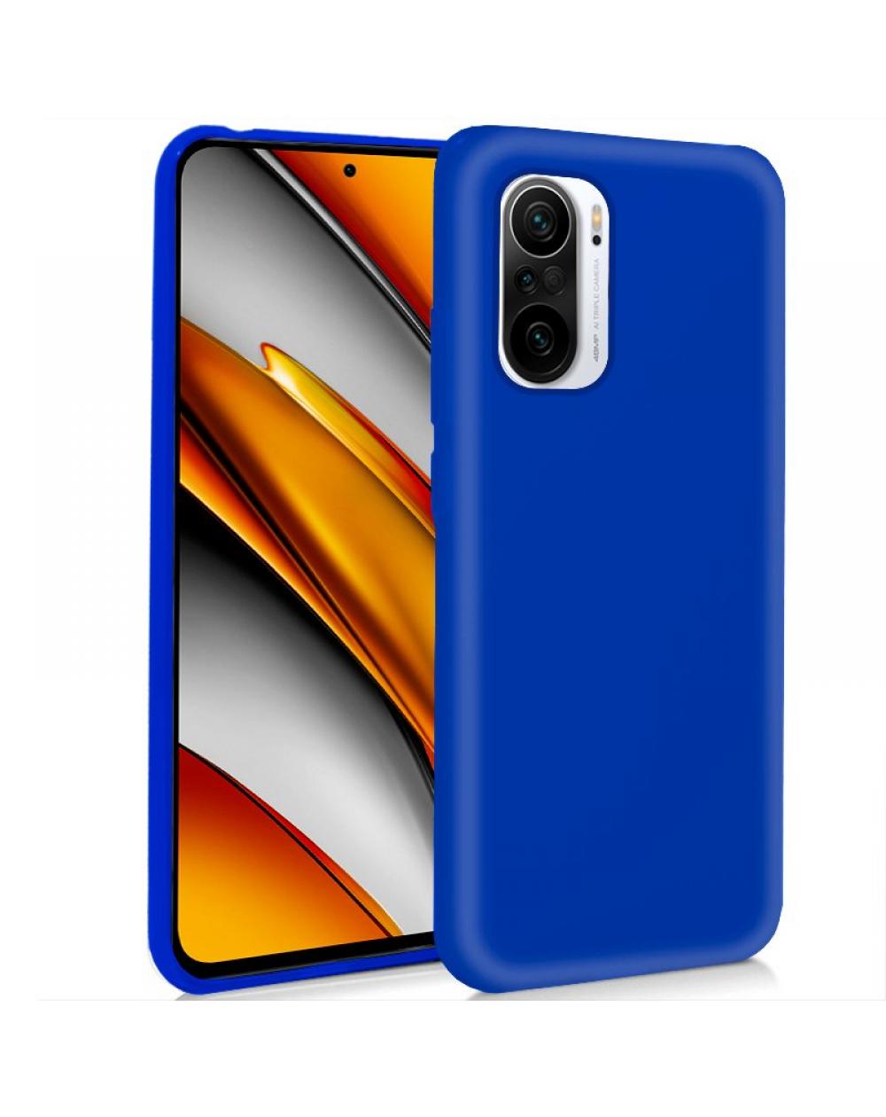 Funda COOL Silicona para Xiaomi Mi 11i / Pocophone F3 (Azul) - Imagen 1