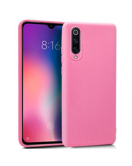 Funda COOL Silicona para Xiaomi Mi 9 (Rosa) - Imagen 1