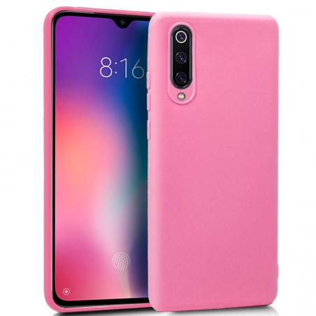 Funda COOL Silicona para Xiaomi Mi 9 (Rosa) - Imagen 1