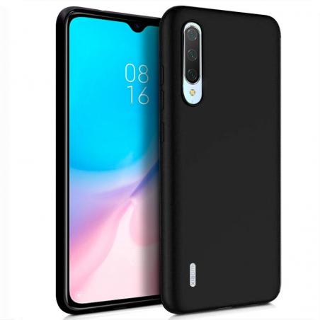 Funda COOL Silicona para Xiaomi Mi 9 Lite (Negro) - Imagen 1