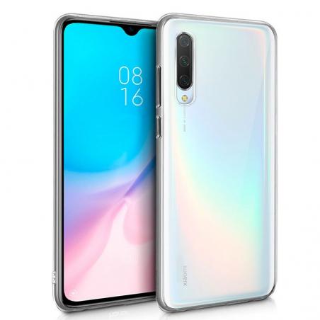 Funda COOL Silicona para Xiaomi Mi 9 Lite (Transparente) - Imagen 1