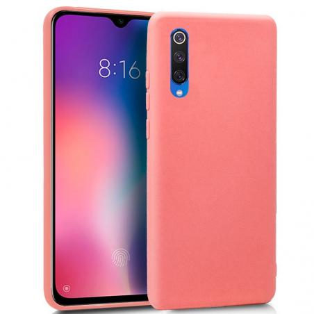 Funda COOL Silicona para Xiaomi Mi 9 SE (Rosa) - Imagen 1