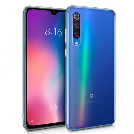 Funda COOL Silicona para Xiaomi Mi 9 SE (Transparente) - Imagen 1