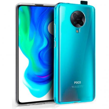 Funda COOL Silicona para Xiaomi Pocophone F2 Pro (Transparente) - Imagen 1