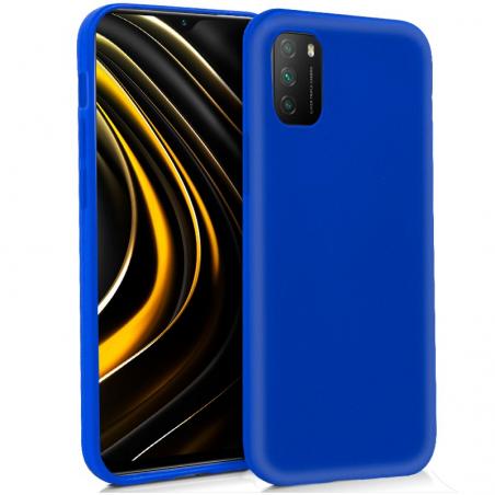 Funda COOL Silicona para Xiaomi Pocophone M3 / Redmi 9T (Azul) - Imagen 1