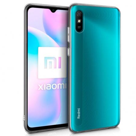 Funda COOL Silicona para Xiaomi Redmi 9A / 9AT (Transparente) - Imagen 1