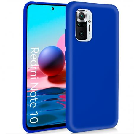 Funda COOL Silicona para Xiaomi Redmi Note 10 / Note 10s (Azul) - Imagen 1