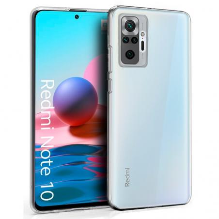 Funda COOL Silicona para Xiaomi Redmi Note 10 / Note 10s (Transparente) - Imagen 1