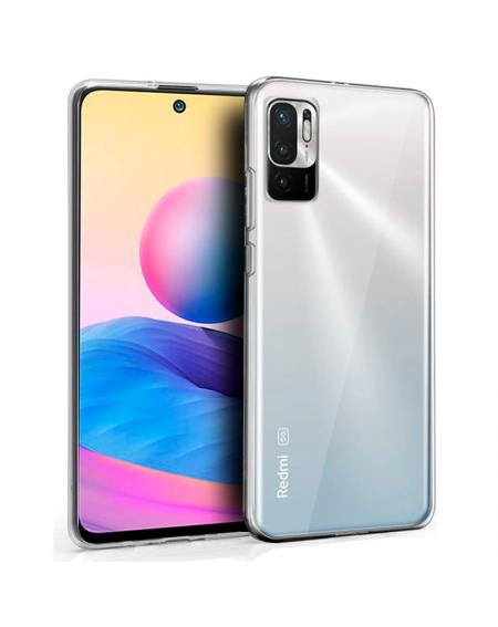 Funda COOL Silicona para Xiaomi Redmi Note 10 5G / Pocophone M3 Pro 5G (Transparente) - Imagen 1