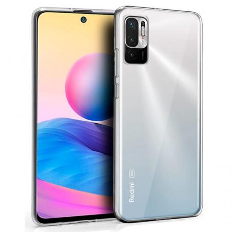 Funda COOL Silicona para Xiaomi Redmi Note 10 5G / Pocophone M3 Pro 5G (Transparente) - Imagen 1