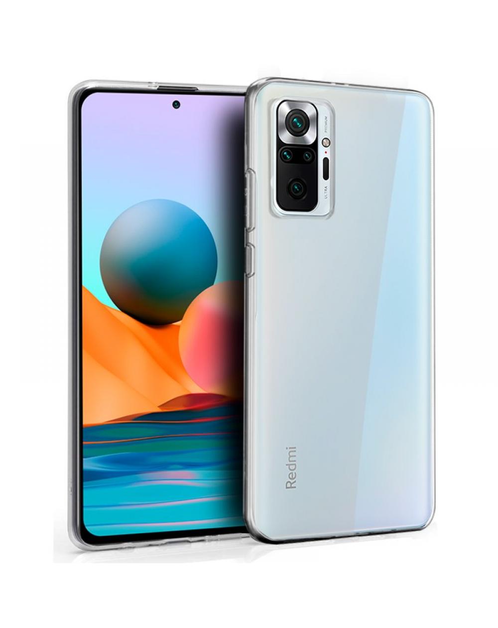 Funda COOL Silicona para Xiaomi Redmi Note 10 Pro (Transparente) - Imagen 1