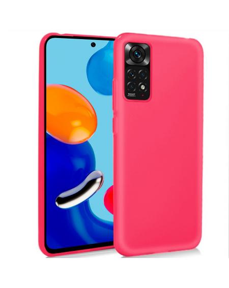 Funda COOL Silicona para Xiaomi Redmi Note 11 / Note 11S (Rosa) - Imagen 1