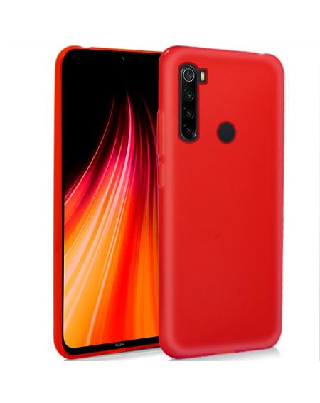 Funda COOL Silicona para Xiaomi Redmi Note 8 / Note 8 (2021) Rojo - Imagen 1