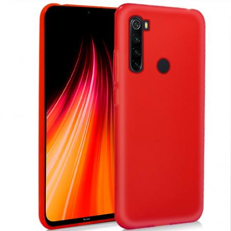 Funda COOL Silicona para Xiaomi Redmi Note 8 / Note 8 (2021) Rojo - Imagen 1