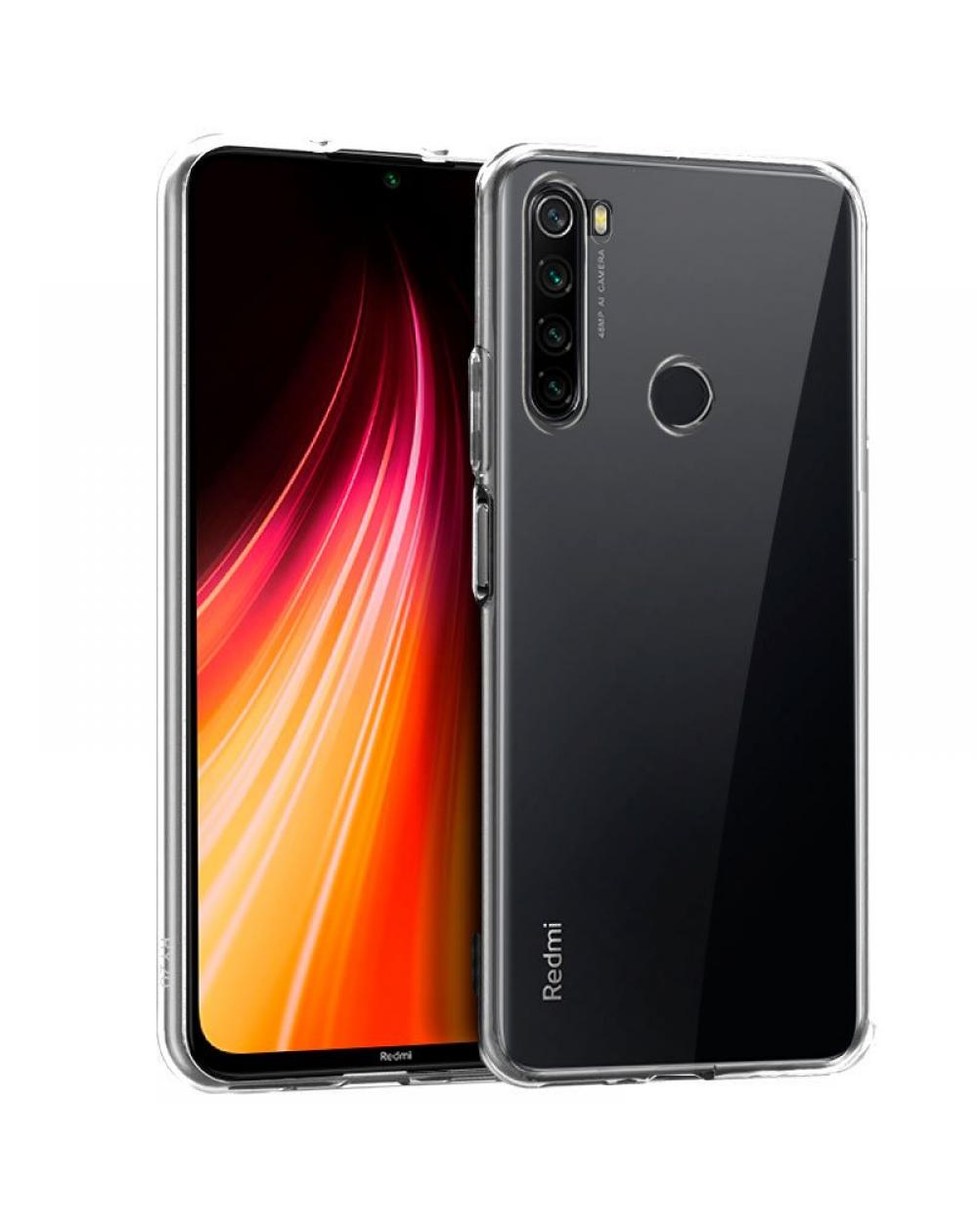 Funda COOL Silicona para Xiaomi Redmi Note 8 / Note 8 (2021) Transparente - Imagen 1