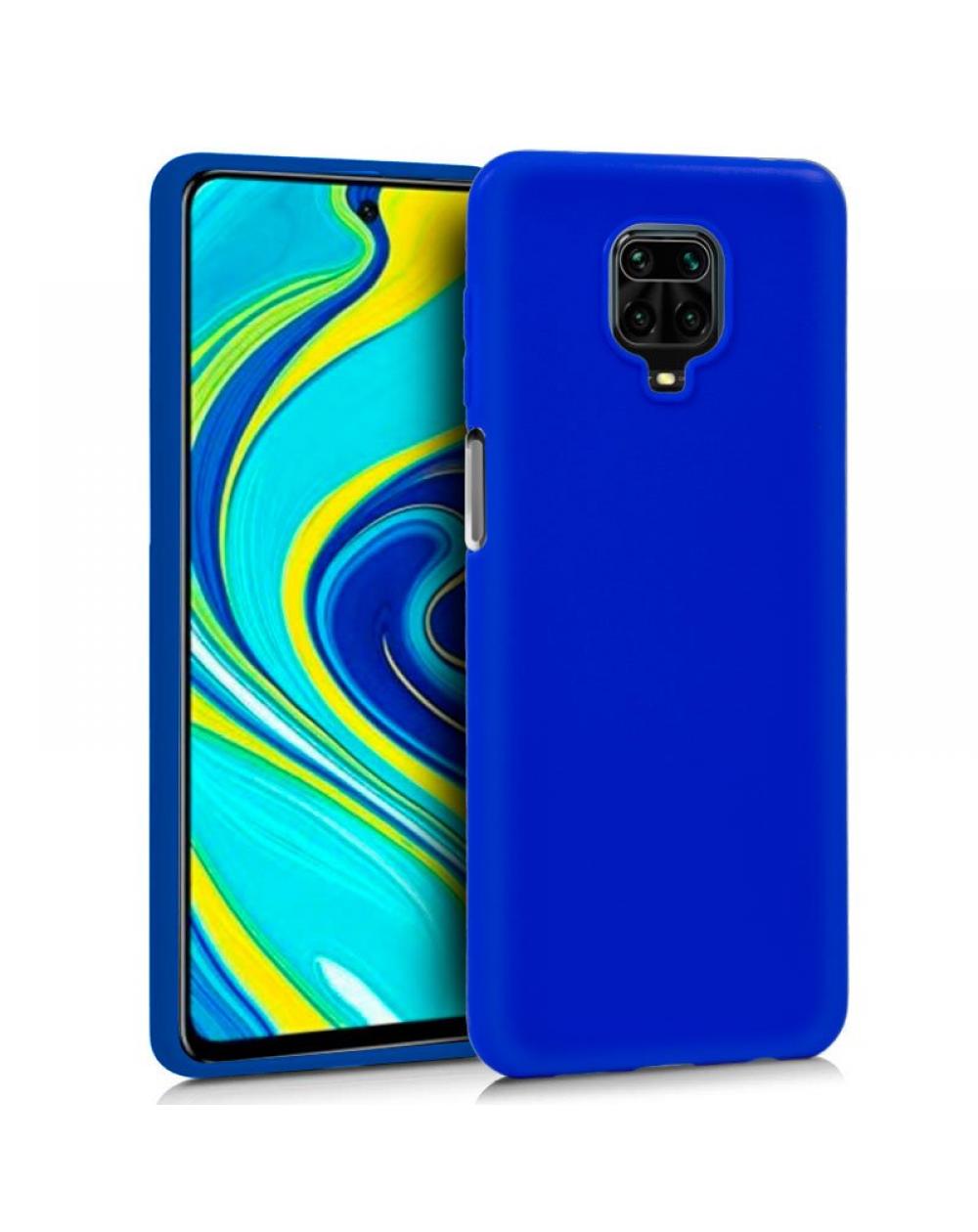 Funda COOL Silicona para Xiaomi Redmi Note 9S / Note 9 Pro (Azul) - Imagen 1