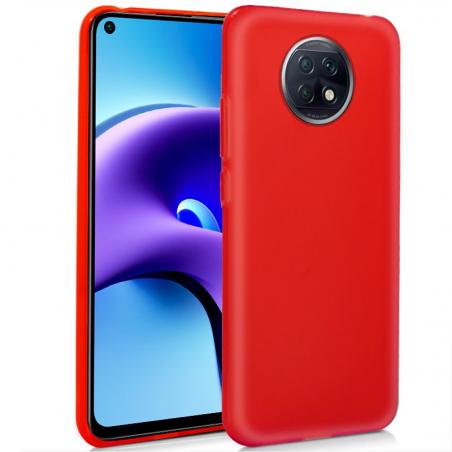 Funda COOL Silicona para Xiaomi Redmi Note 9T (Rojo) - Imagen 1