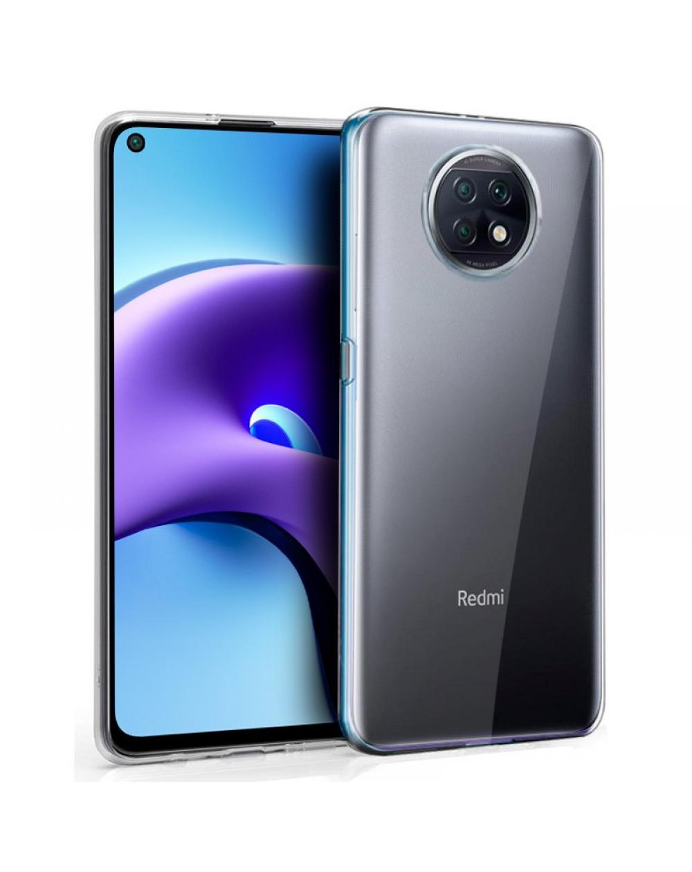 Funda COOL Silicona para Xiaomi Redmi Note 9T (Transparente) - Imagen 1