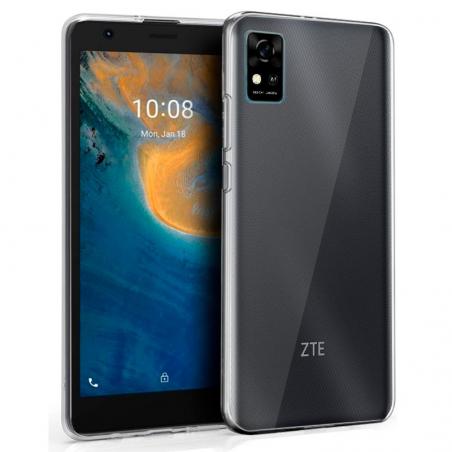 Funda COOL Silicona para ZTE Blade A31 (Transparente) - Imagen 1