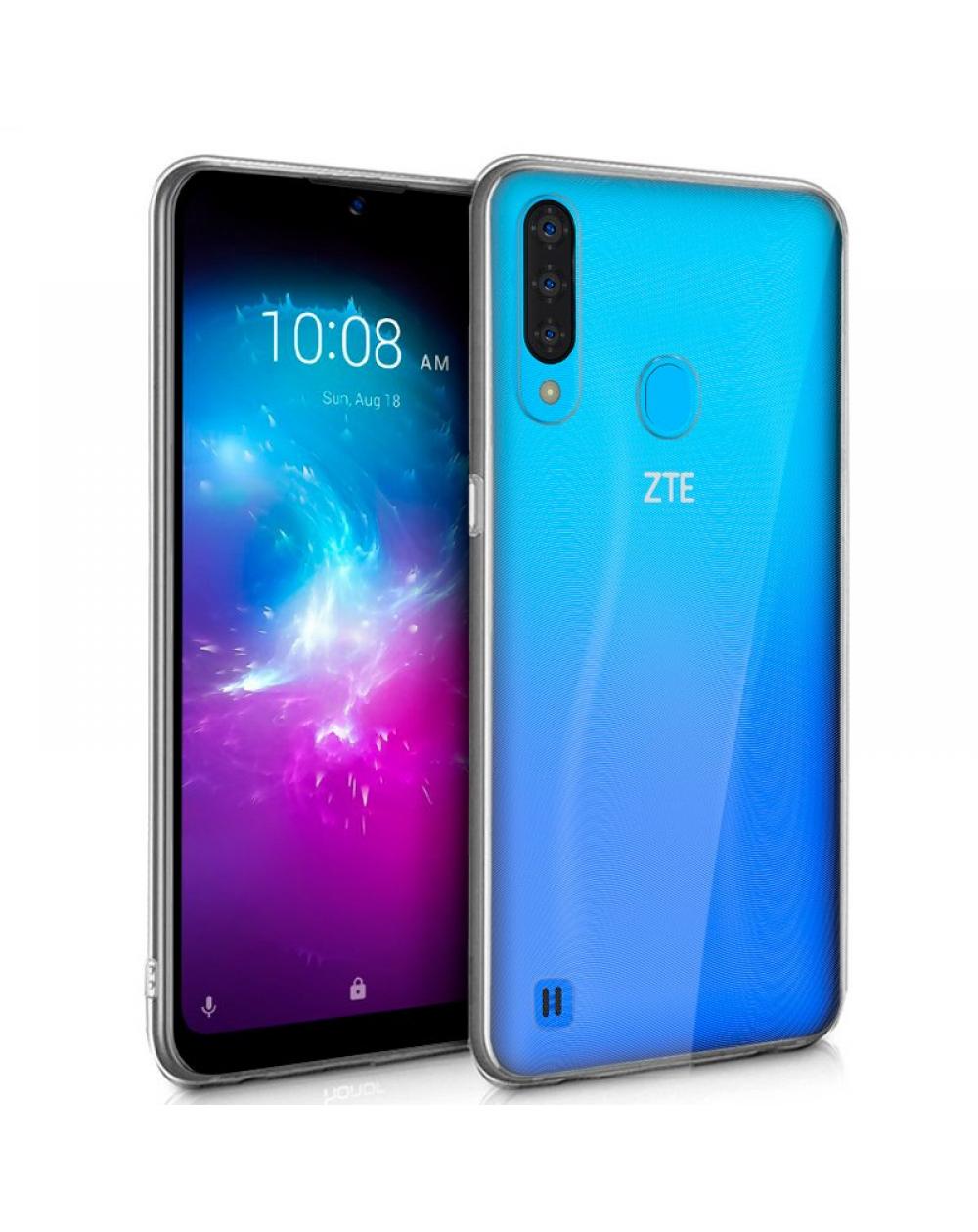 Funda COOL Silicona para ZTE Blade A7 2020 (Transparente) - Imagen 1