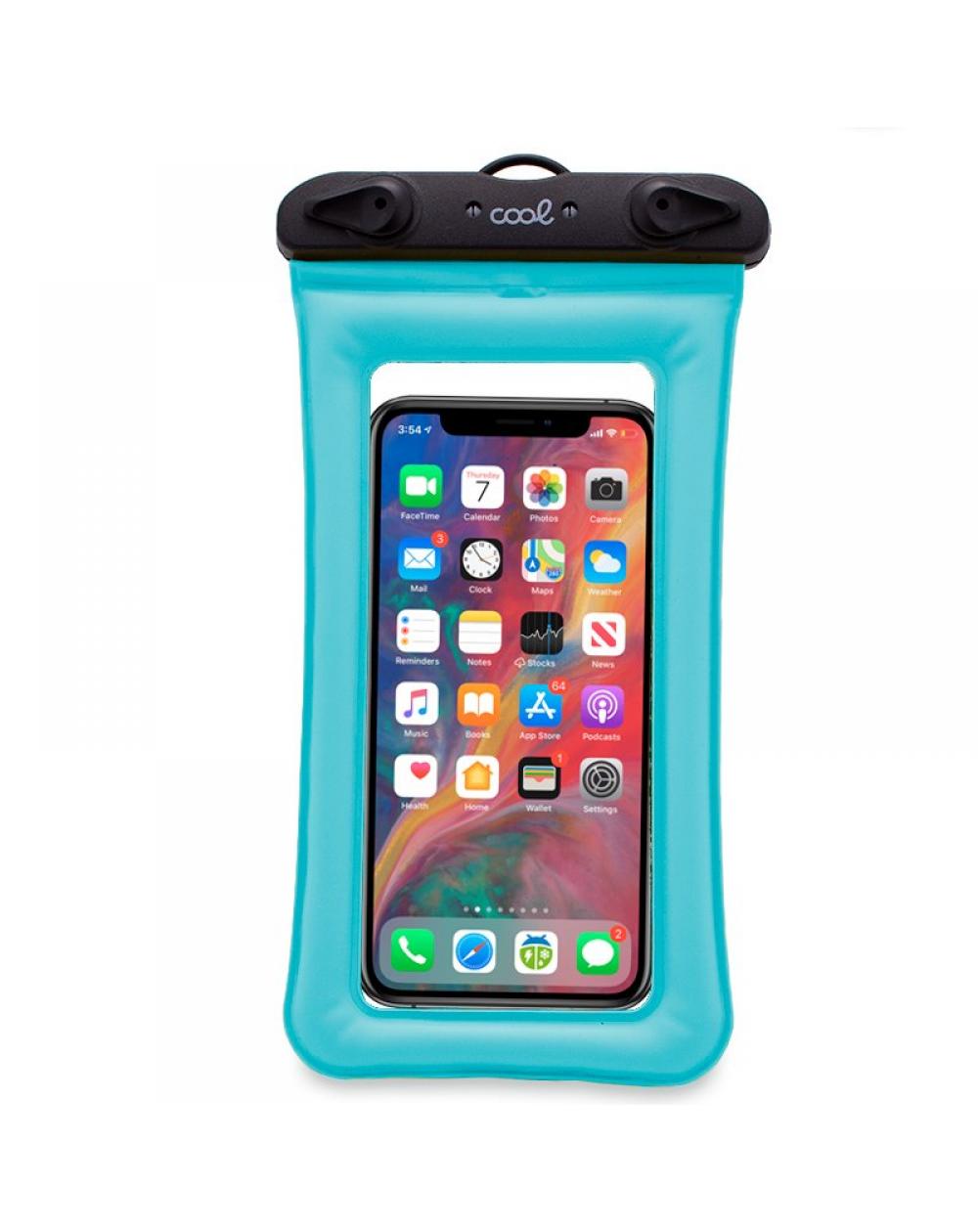 Funda Impermeable Universal Waterproof Celeste - Imagen 1