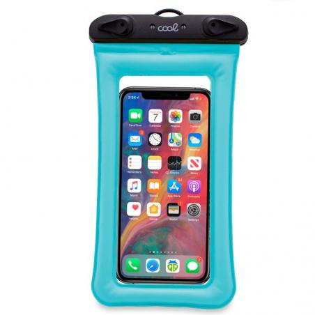 Funda Impermeable Universal Waterproof Celeste - Imagen 1