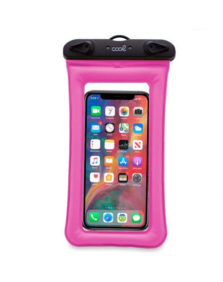 Funda Impermeable Universal Waterproof Rosa - Imagen 1