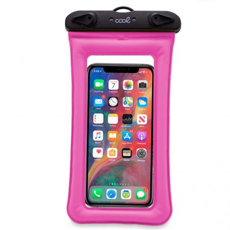 Funda Impermeable Universal Waterproof Rosa - Imagen 1