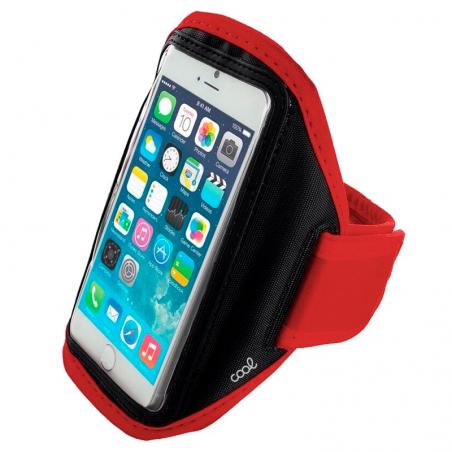 Funda Neopreno COOL Sports Universal (5.5 - 6 pulg) Rojo - Imagen 1